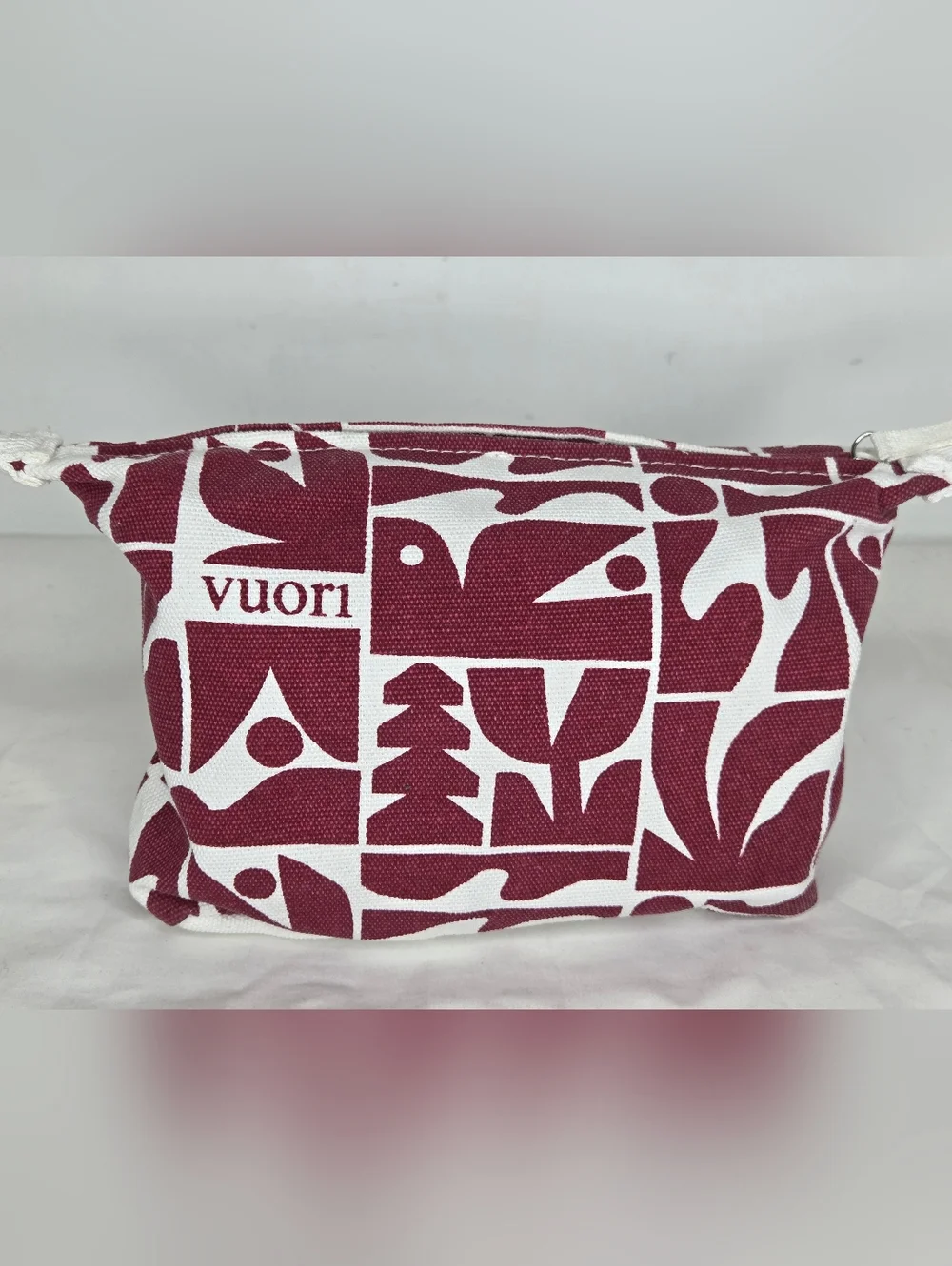 Vuori Limited Edition Holiday 2025 Canvas Zippered Pouch Design CodyHudson